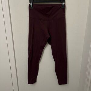 Paragon Maroon Leggings Sz M